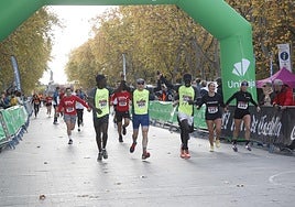 Participantes en la Carrera de las Empresas