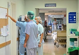 Área de quirófanos del Hospital Río Carrión.