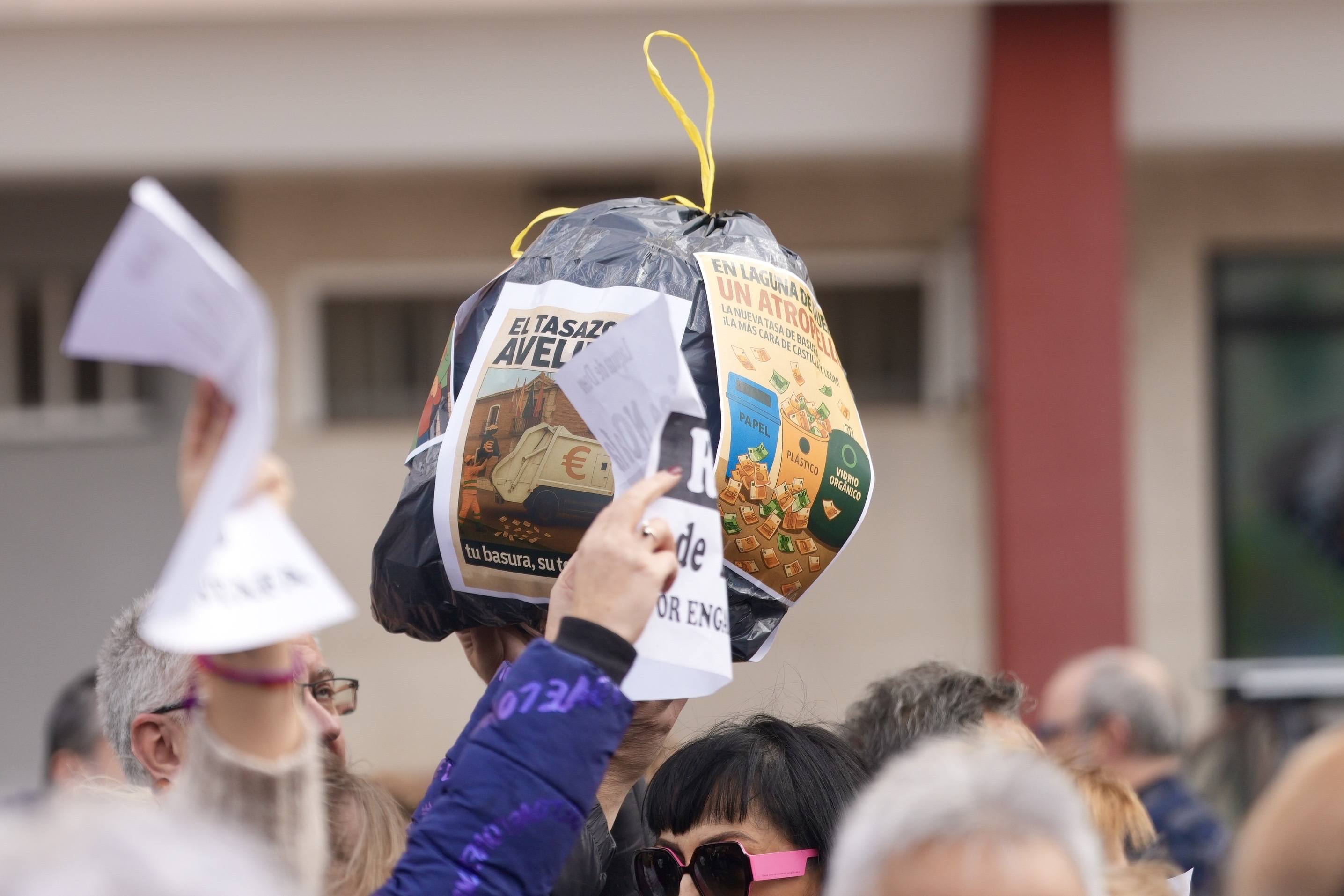 Las imágenes de la manifestación en Laguna de Duero