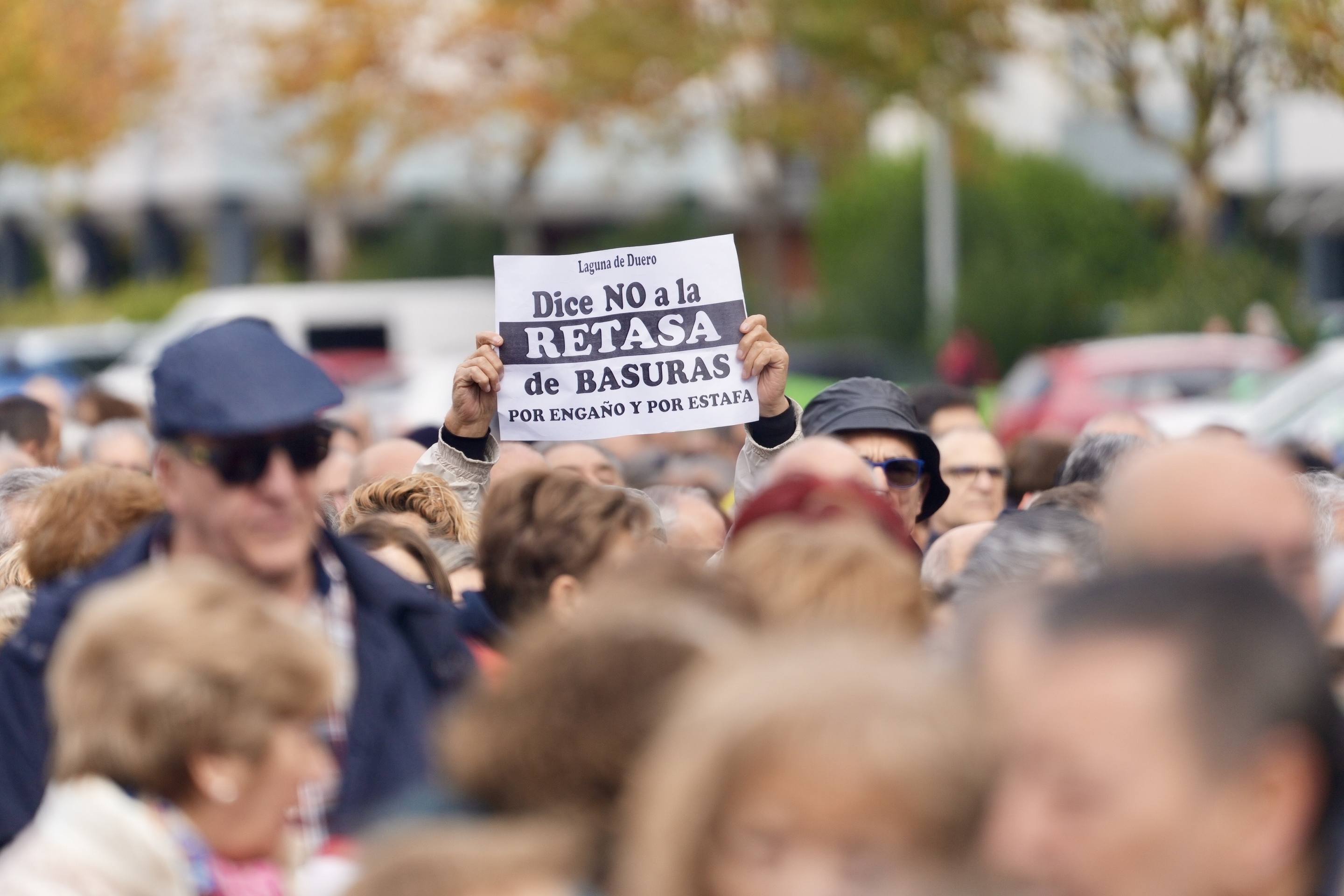 Las imágenes de la manifestación en Laguna de Duero