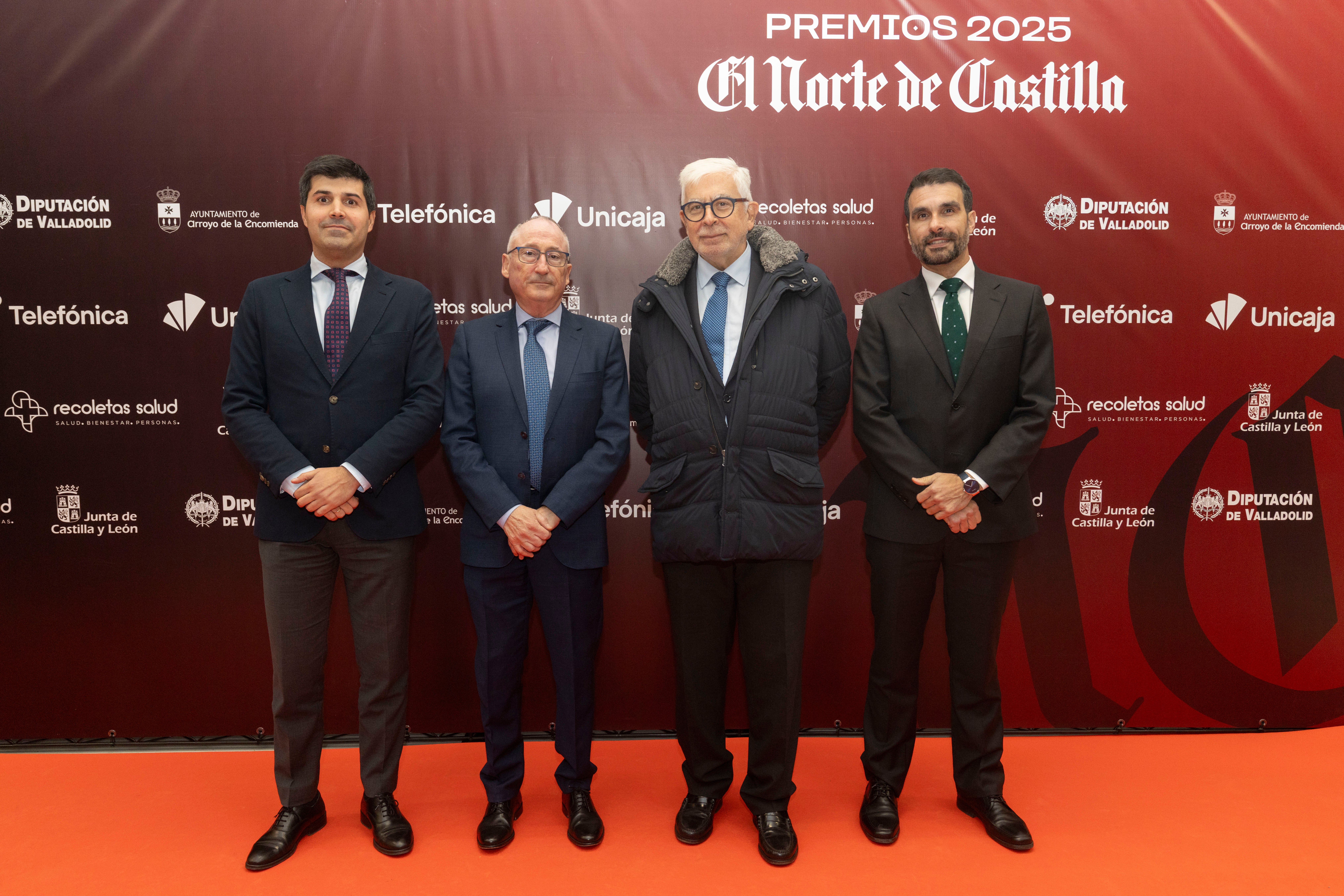 Jesús de Castro, Lino Fernández, José Vidau y Luis Gervás, de Vidau Abogados.