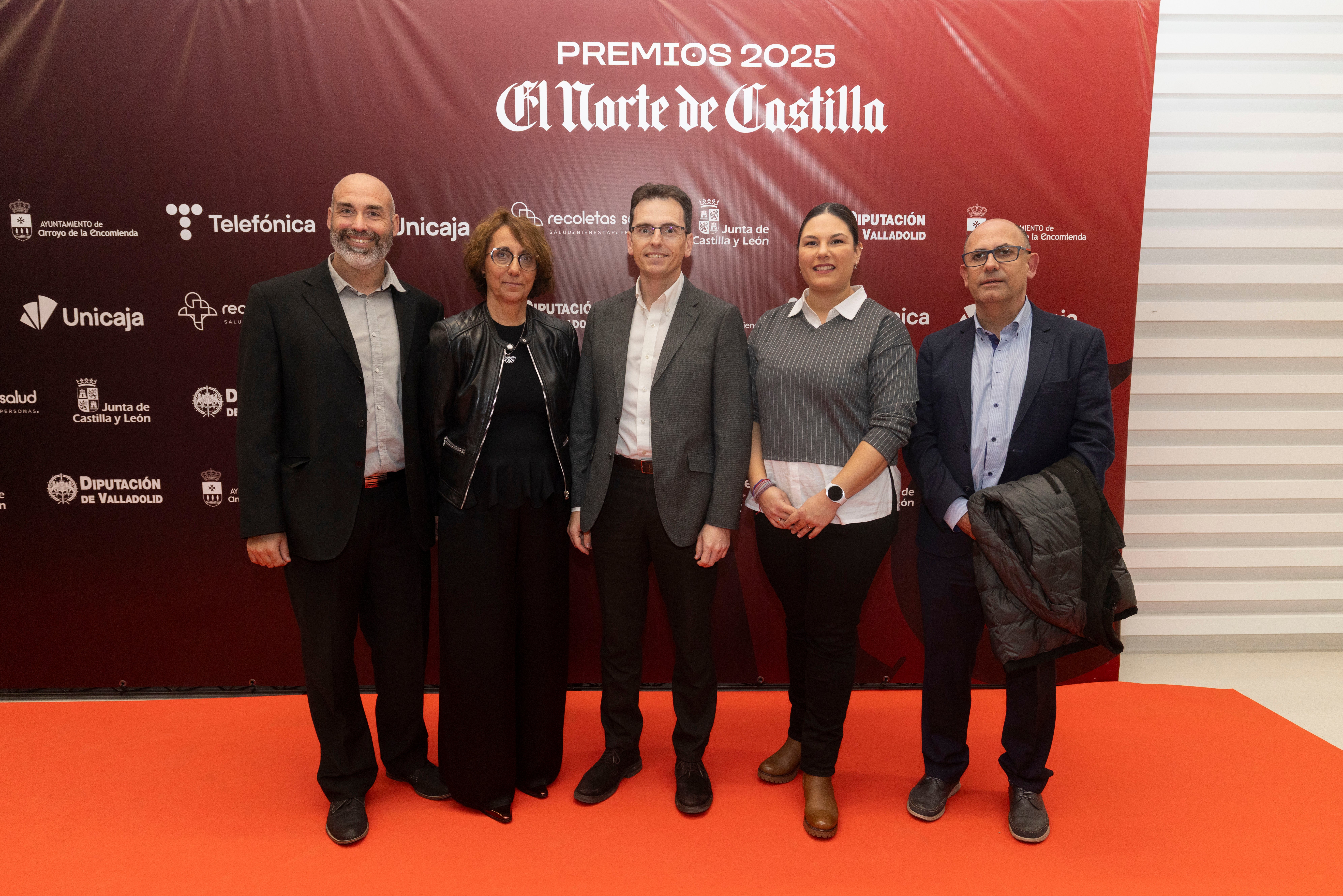 Concejales del Grupo Municipal Socialista en el Ayuntamiento de Valladolid y compañeros de partido.