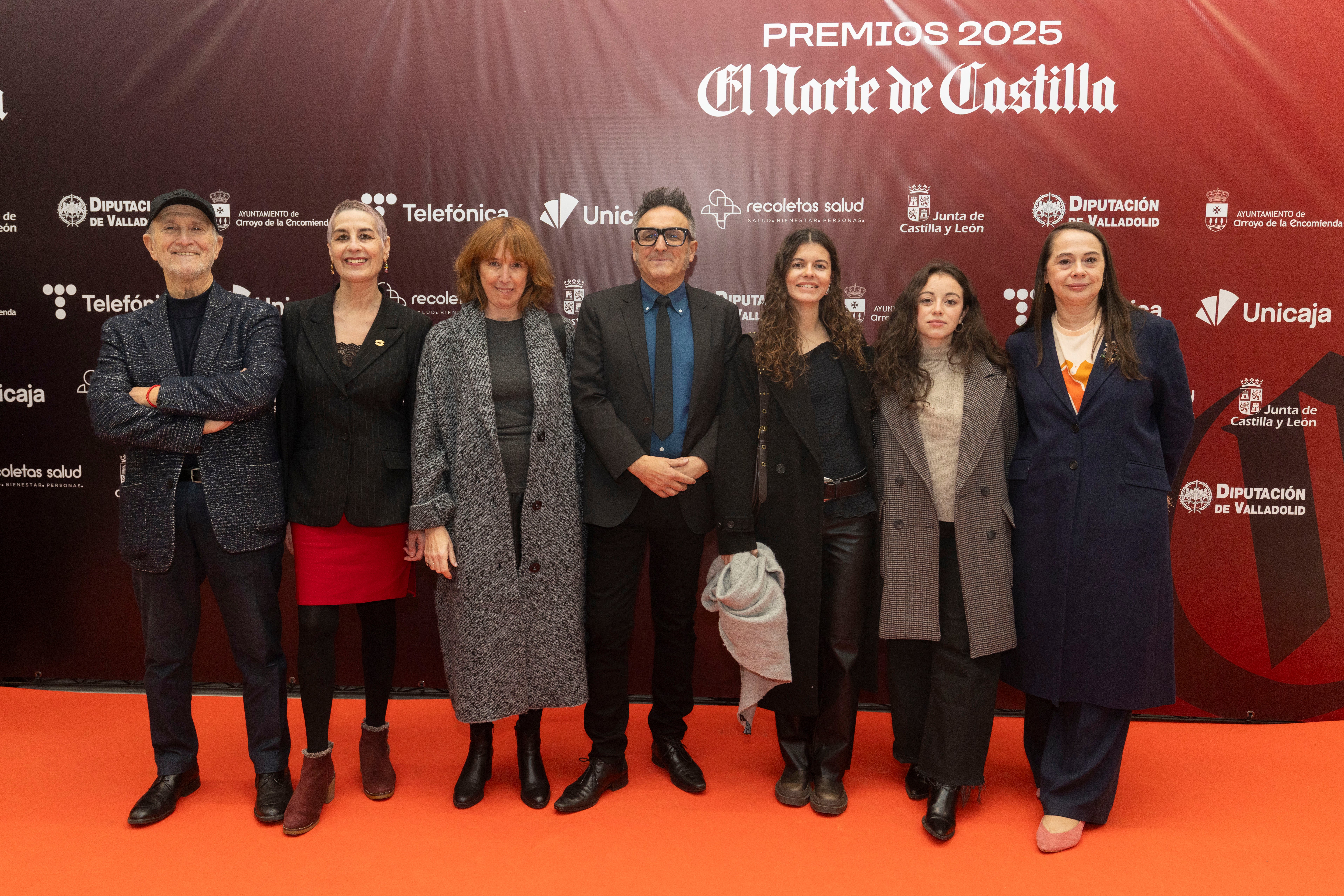 Javier Angulo, Carmen Castaño, Luisa Carbajosa, José Luis Cienfuegos, Lúa Velasco, Lucía Caviedes y Guadalupe Rodríguez, del equipo de la Seminci.