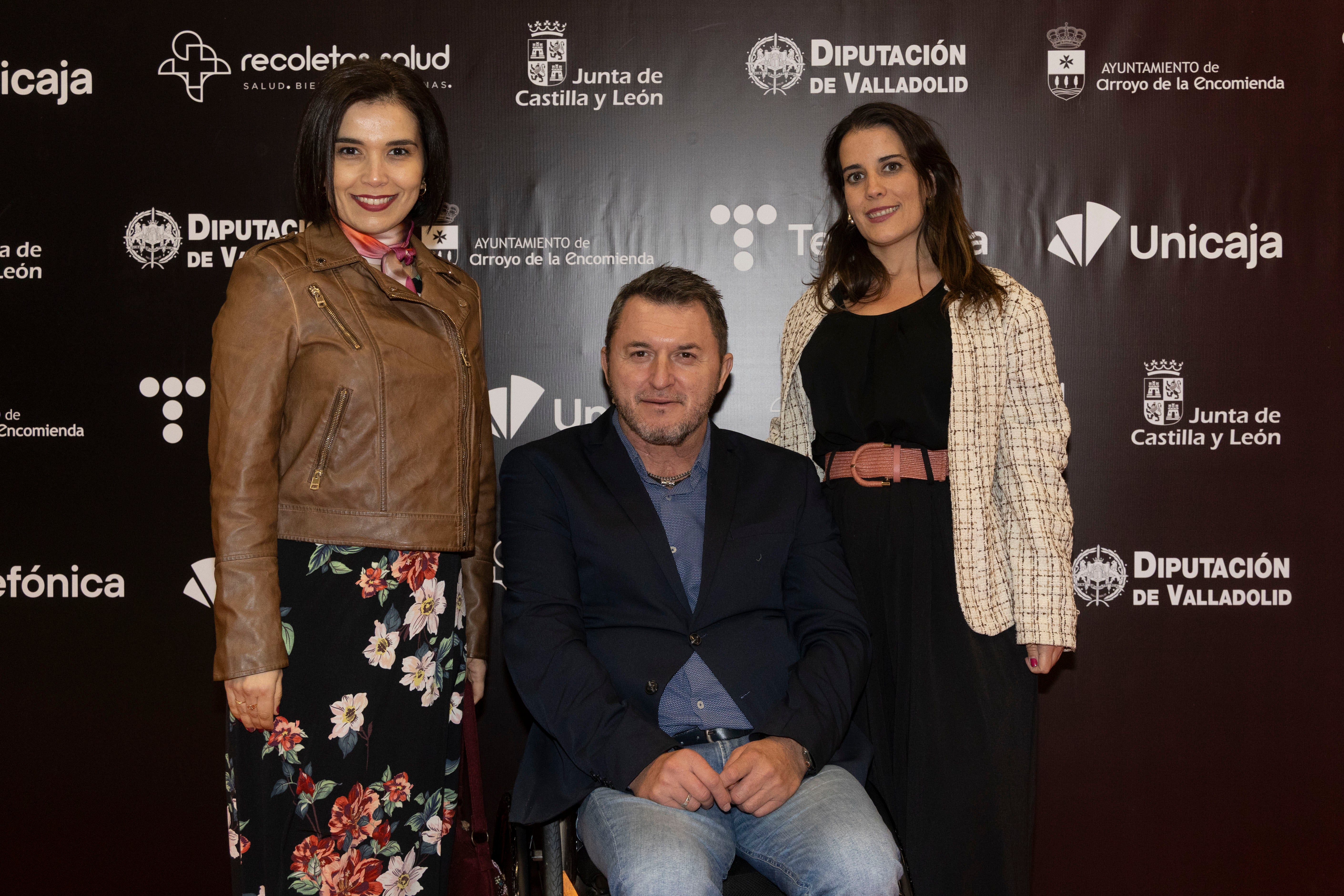 Marta Álvarez, Francisco Sardón y Claudia Carrascal, de Impulsa Igualdad CyL.
