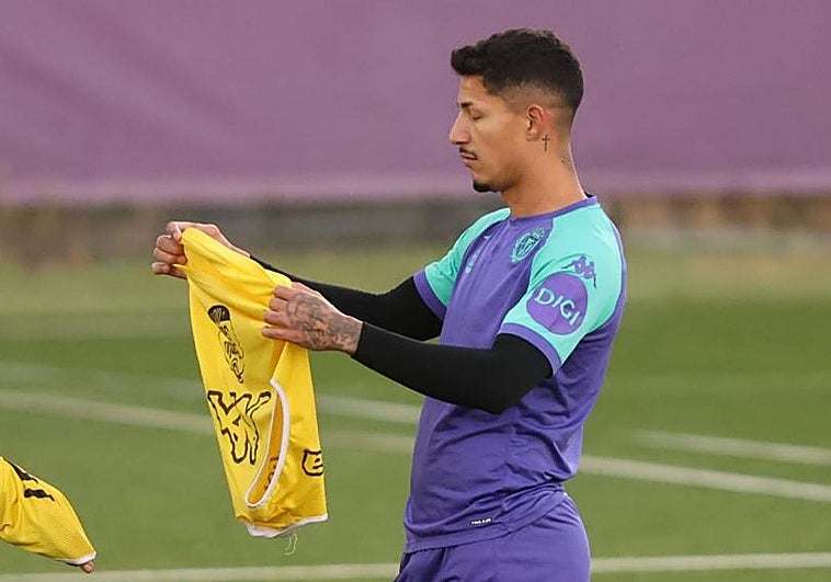 Marcos André, durante la sesión de este martes en los Anexos.