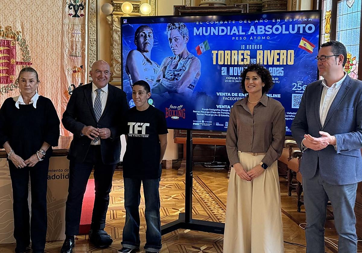 Presentación de la velada en el Ayuntamiento este martes.