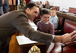 Constitución del primer Consejo Provincial de Infancia y Adolescencia de la Diputación, este martes en el Palacio de Pimentel