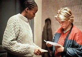 Fotograma de 'La promesa'.