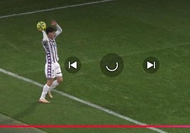 Fotograma del directo.