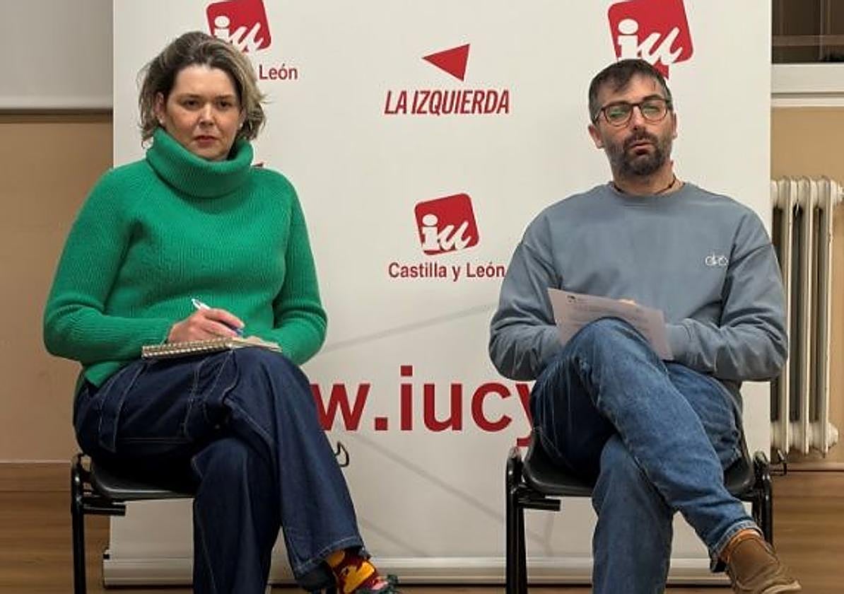 Isabel Nieto y el concejal Rodrigo San Martín.