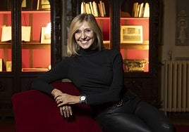 Marta Robles, en el Círculo de Recreo.