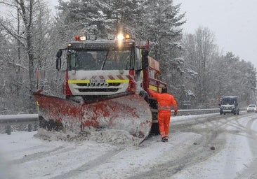 Estas son las carreteras de Castilla y León bajo amenaza de nieve este jueves y el viernes