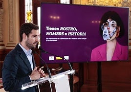 El concejal de Personas Mayores, Familia y Servicios Sociales, Rodrigo Nieto, este miércoles durante la presentación de la campaña.