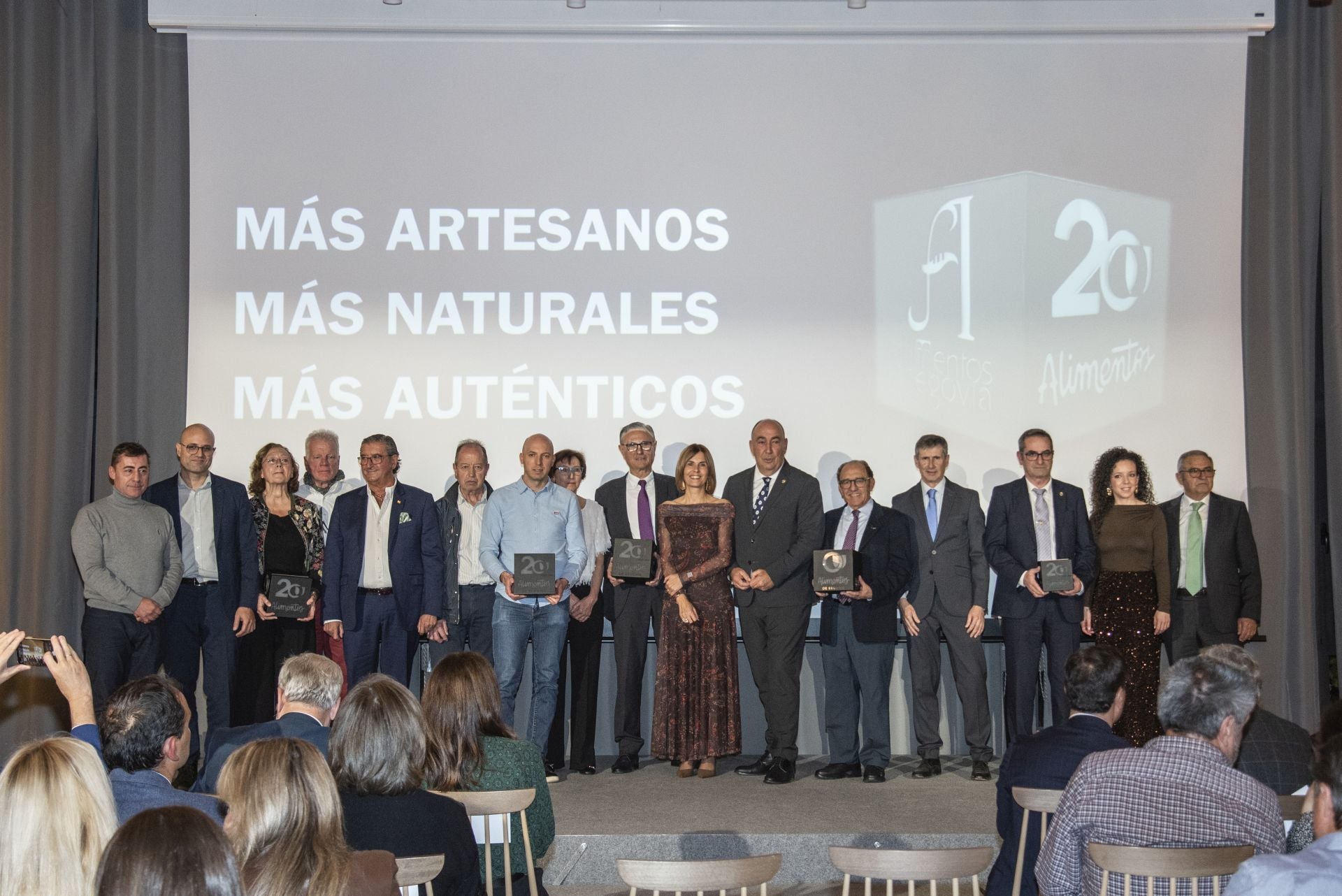 Fotos de la gala del 20 aniversario de Alimentos de Segovia
