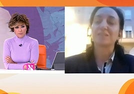 Sónsoles Onega conversó con una familiar de la mujer fallecida.