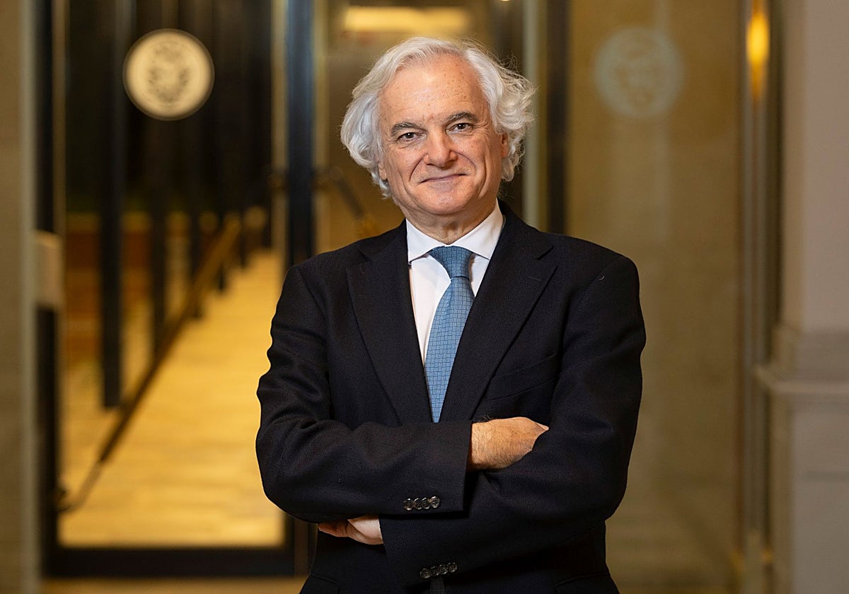 Miguel Garrido de la Cierva, presidente de CEIM y vicepresidente primero de CEOE, esta semana en Valladolid.