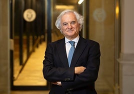 Miguel Garrido de la Cierva, presidente de CEIM y vicepresidente primero de CEOE, esta semana en Valladolid.