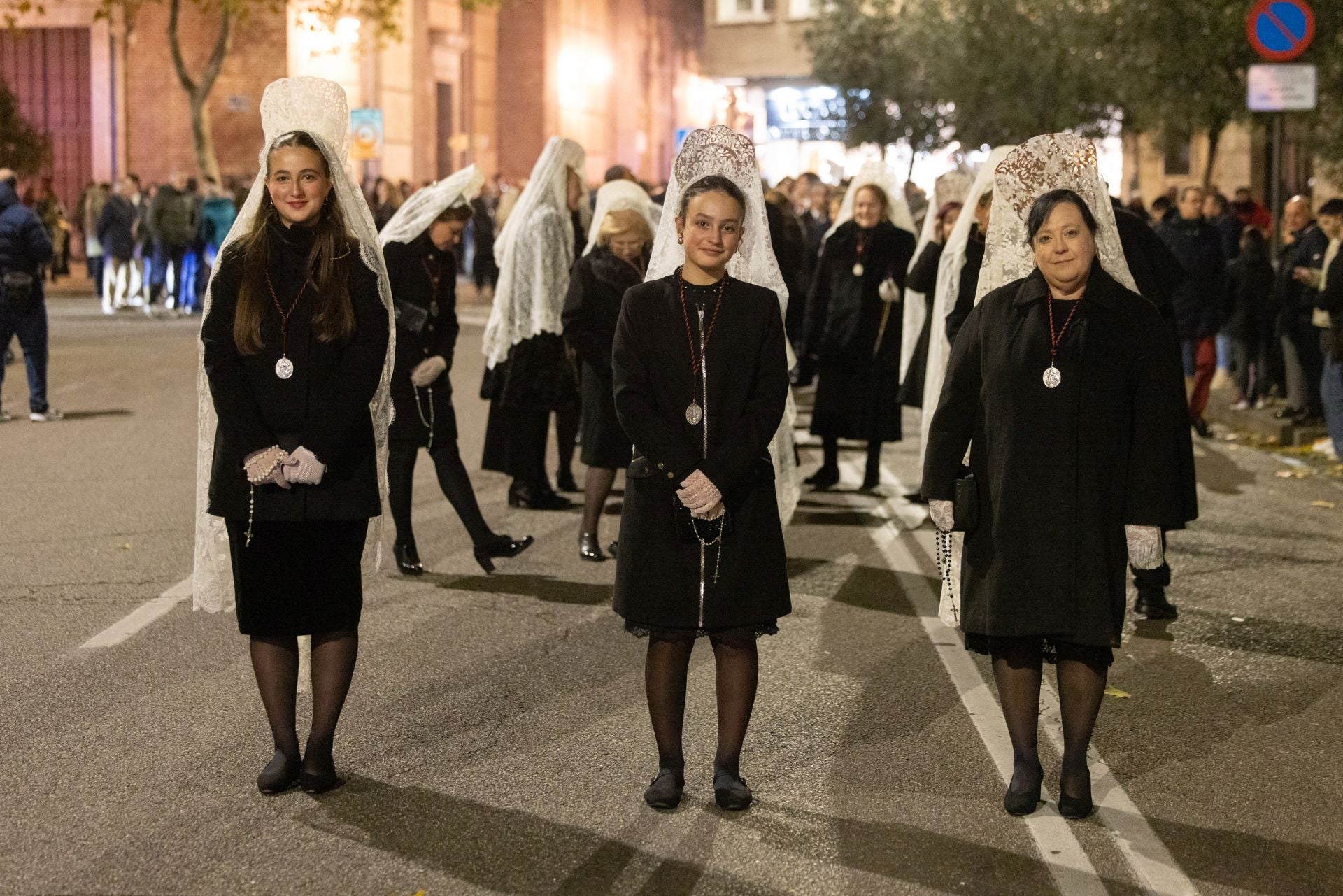 Las imágenes de la procesión de la Virgen de la Piedad en Valladolid