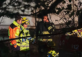 El accidente se produjo este viernes en la mina de Vega de Rengos, en el concejo de Cangas del Narcea