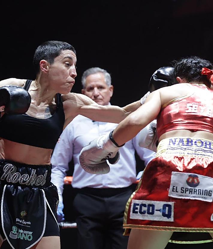 Imagen secundaria 2 - Isa Rivero, primera vallisoletana que se proclama campeona del mundo de boxeo