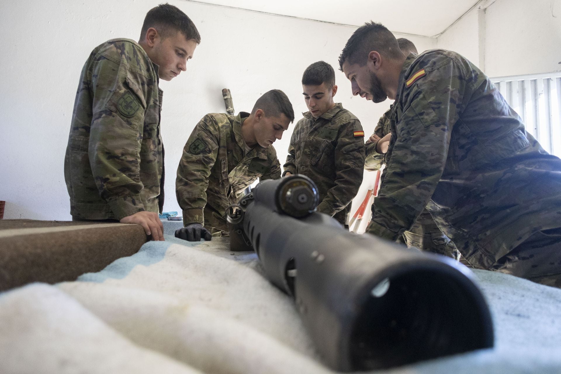 Las imágenes de la formación militar en Valladolid, que celebra el 175 aniversario de la academia