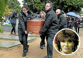Familiares y amigos dan el último adiós a Encarnita Polo. En detalle, la actriz y cantante española.