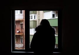 Ana María, superviviente de Violencia de Género, durante su entrevista en la sede de Cruz Roja.