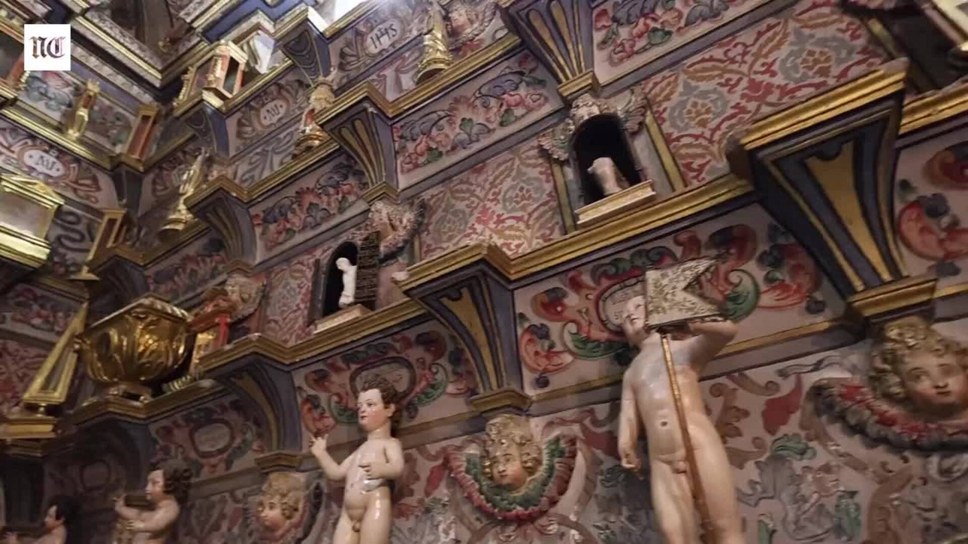 El relicario de Valladolid con huesos de los 12 apóstoles