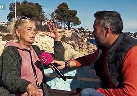 Chonchi Alonso entrevistada por Kike Calleja para el programa 'Fiesta'.