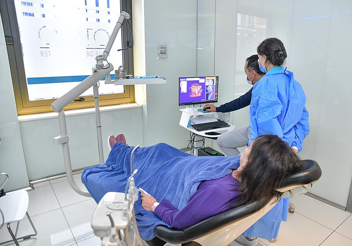Imagen de archivo de una clínica dental en Valladolid.