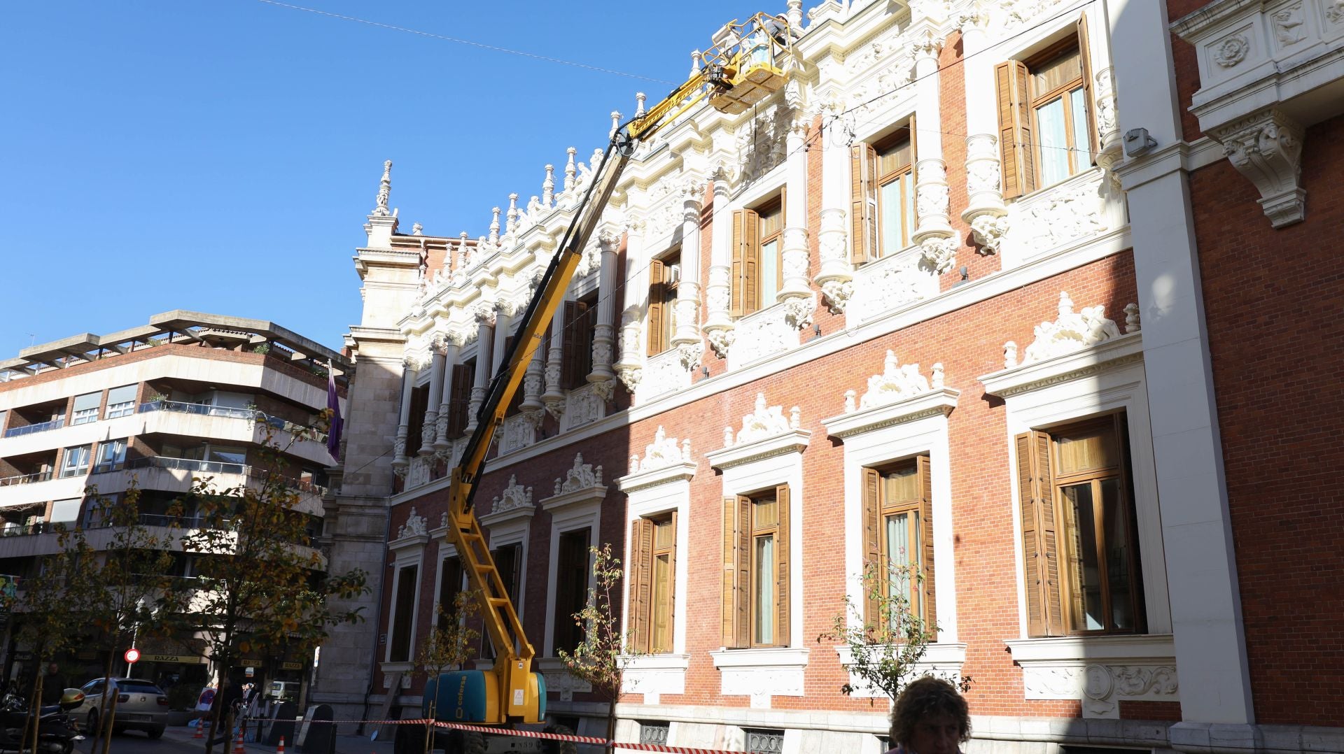 El Palacio de la Diputación de Palencia se mejora
