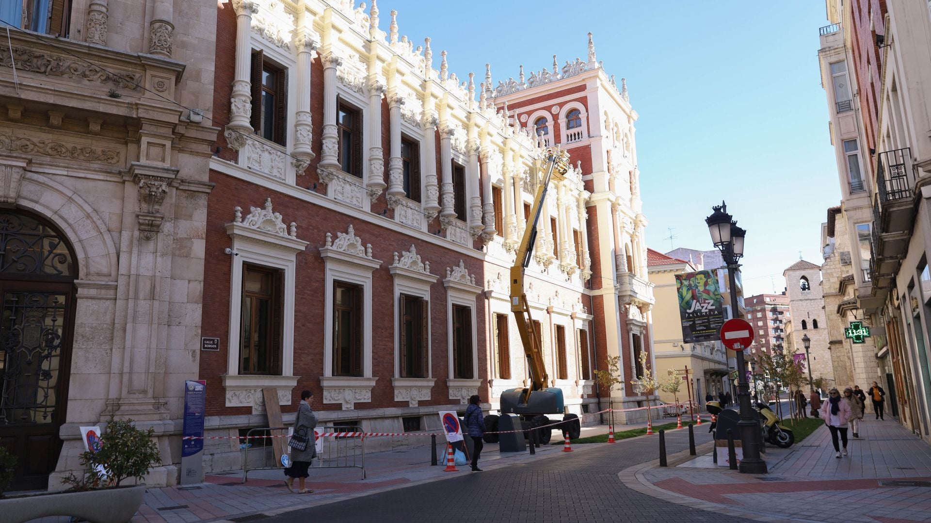 El Palacio de la Diputación de Palencia se mejora