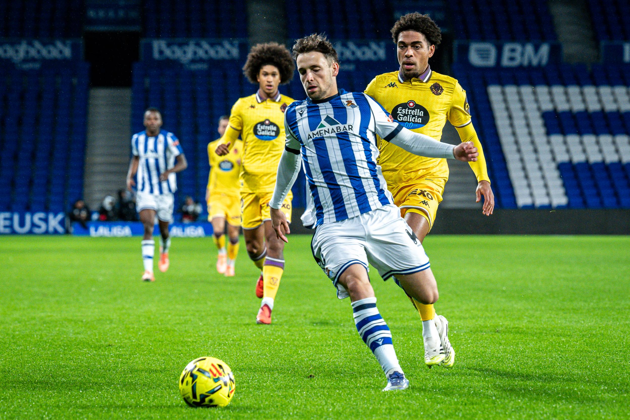 Las imágenes de la derrota ante la Real Sociedad B en Anoeta
