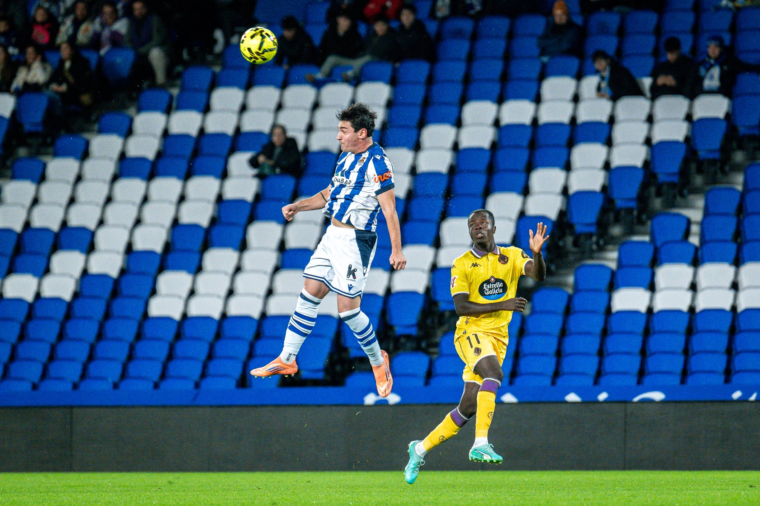 Las imágenes de la derrota ante la Real Sociedad B en Anoeta