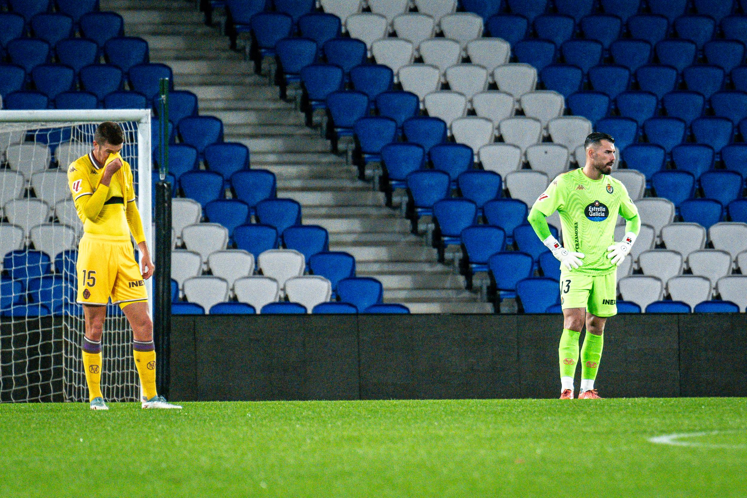 Las imágenes de la derrota ante la Real Sociedad B en Anoeta