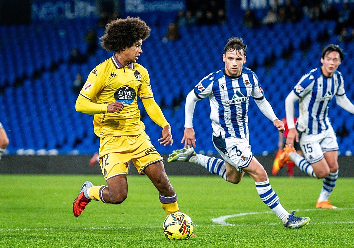 Las imágenes de la derrota ante la Real Sociedad B en Anoeta