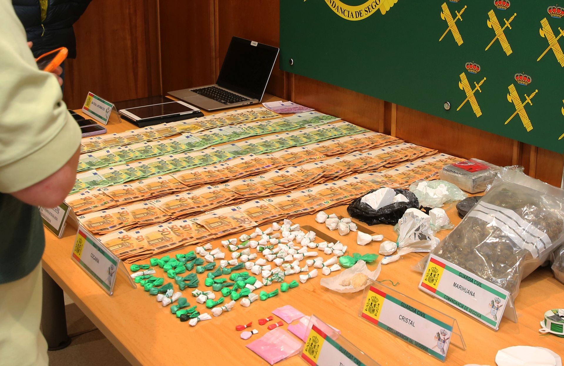 La operación antidroga: lo aprehendido, en imágenes