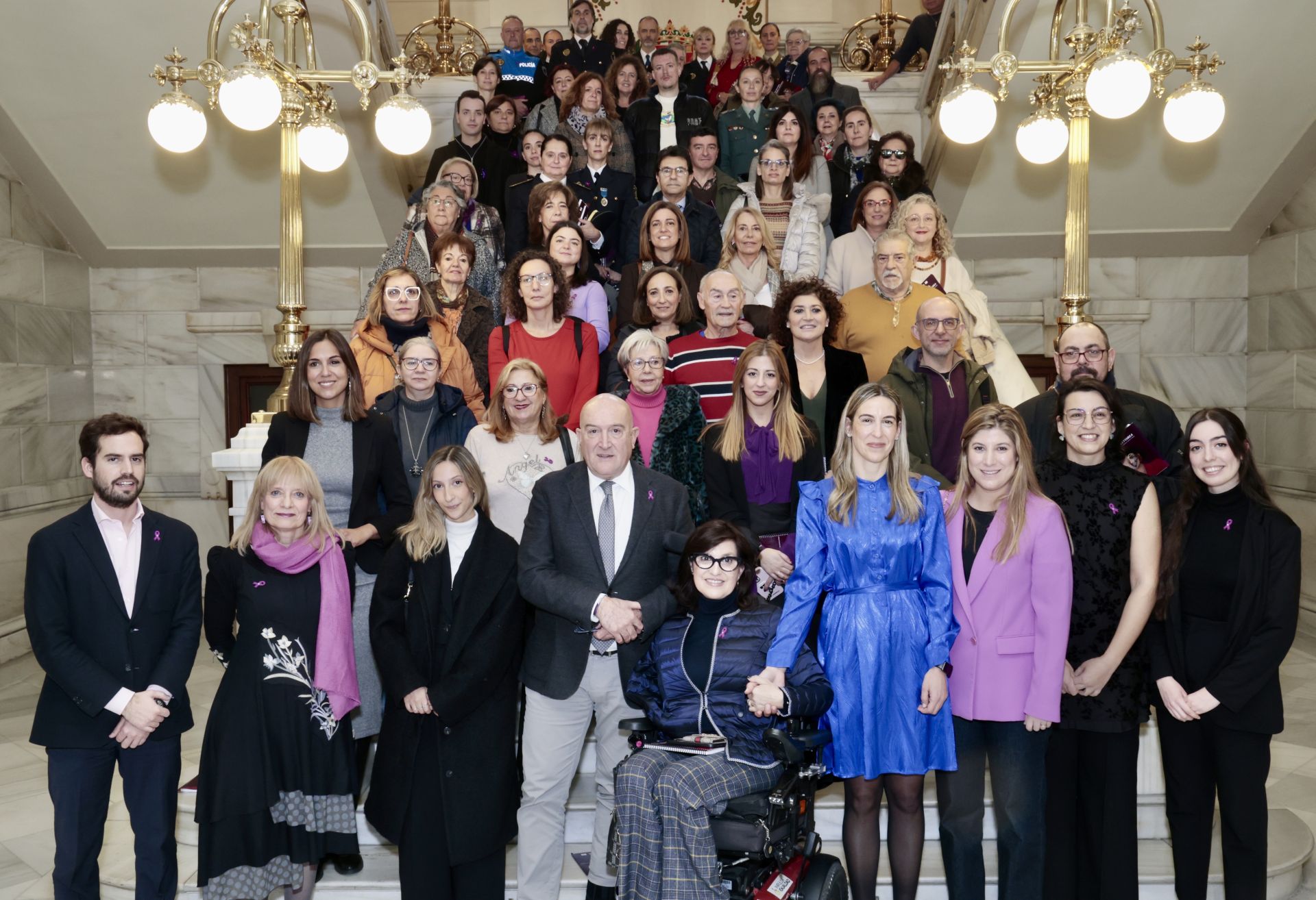 El acto institucional del Día Internacional de la Eliminación de la Violencia contra la Mujer, en imágenes