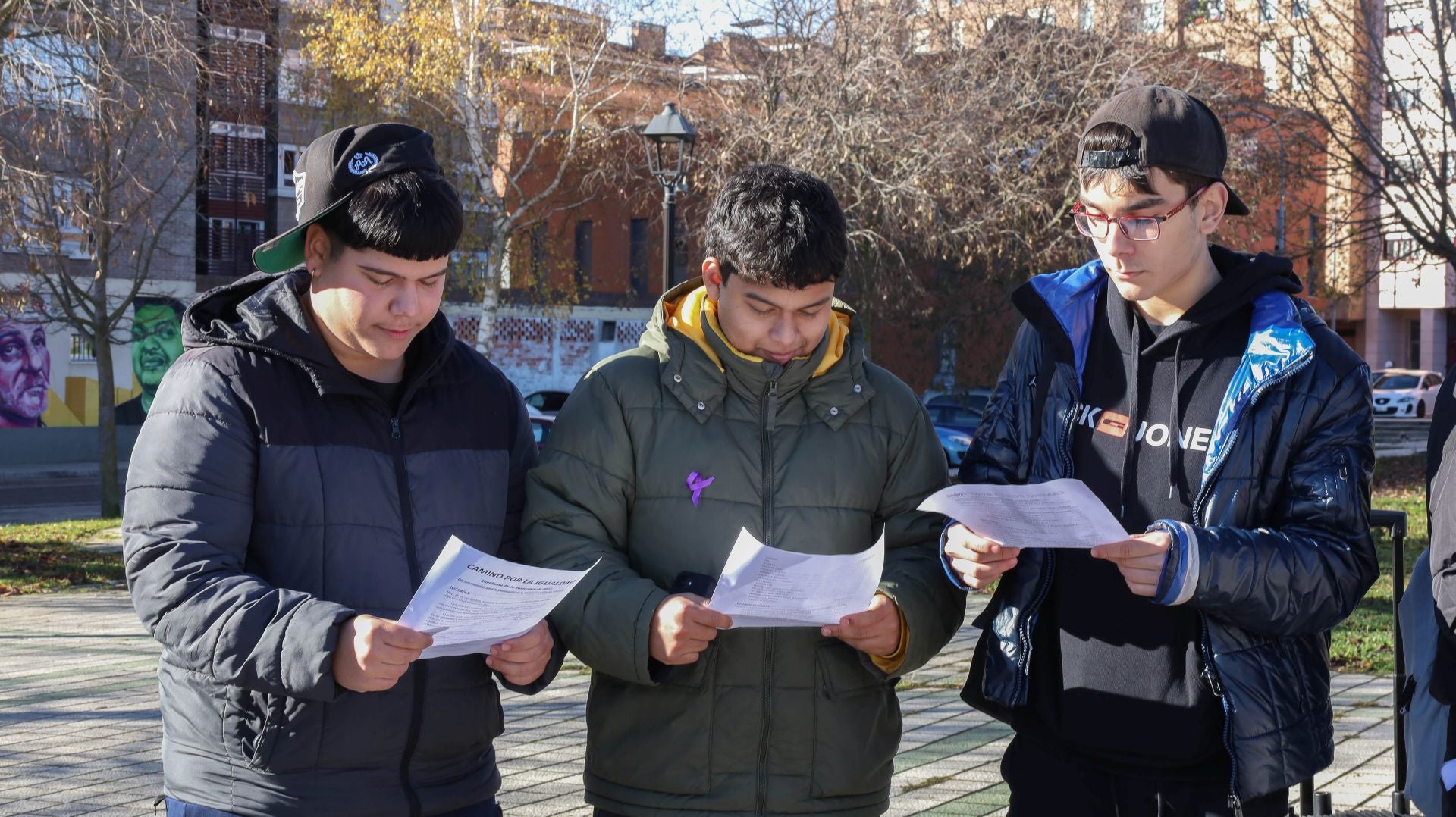 Así reclama Palencia el fin de la violencia contra las mujeres