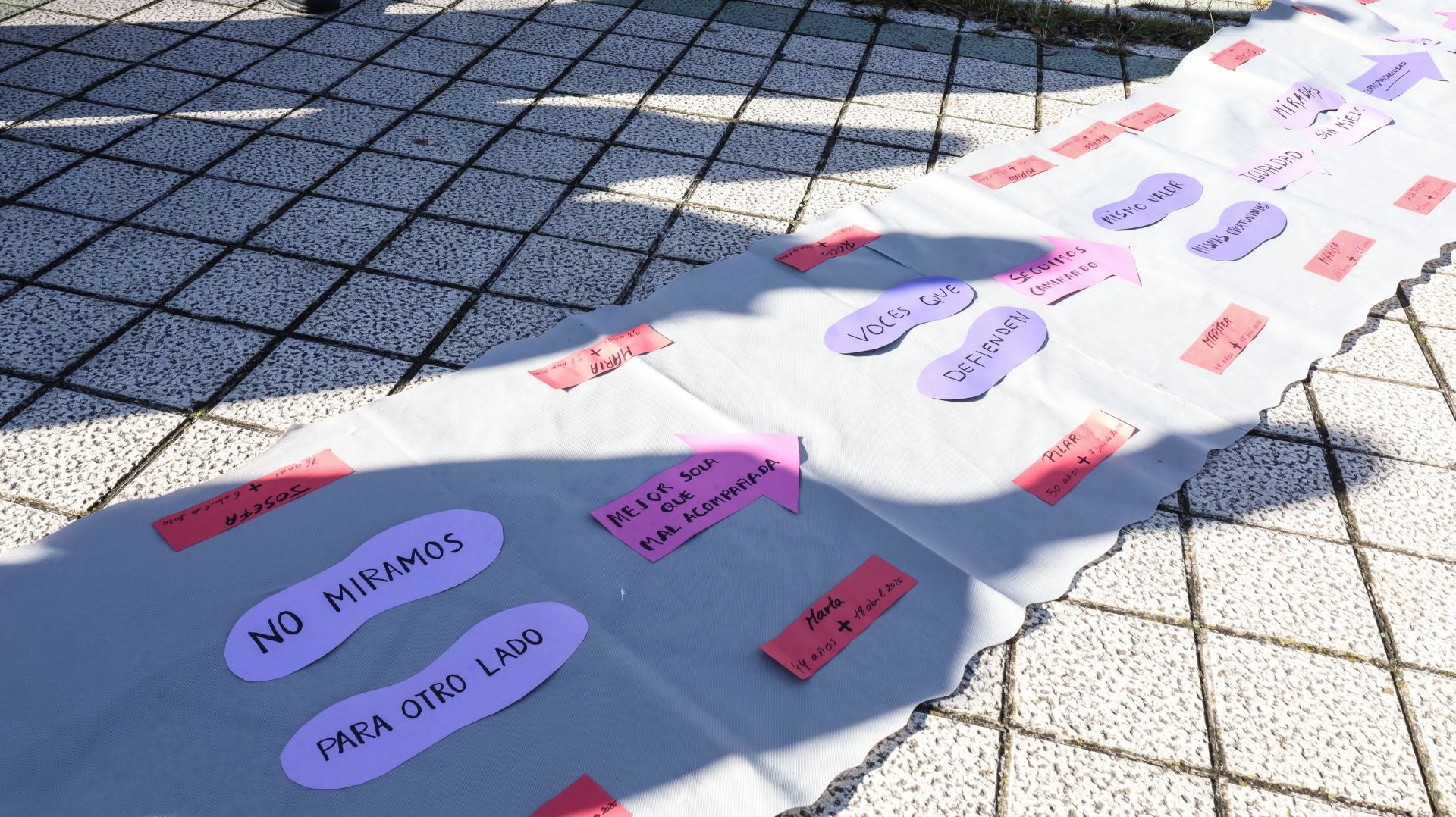 Así reclama Palencia el fin de la violencia contra las mujeres