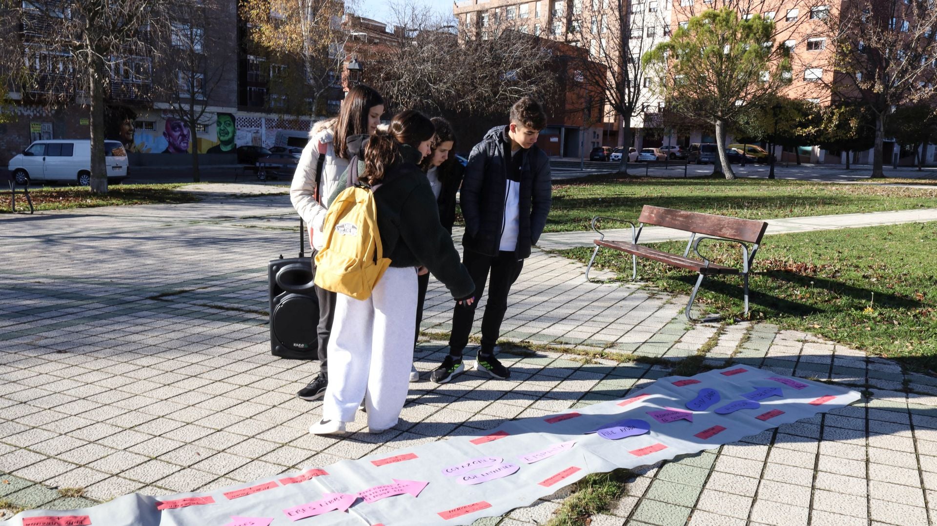 Así reclama Palencia el fin de la violencia contra las mujeres