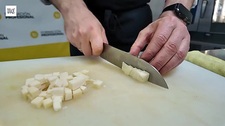 Trucha ahumada con quesos de Valladolid y tomates semisecos