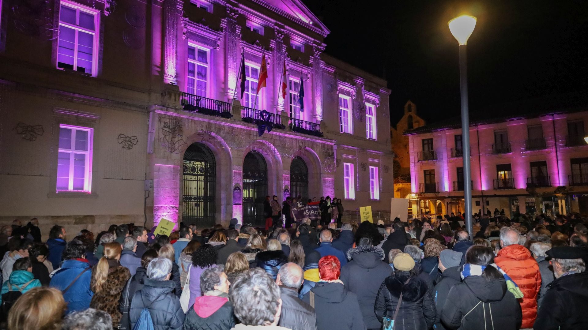 La manifestación del 25N en Palencia en imágenes