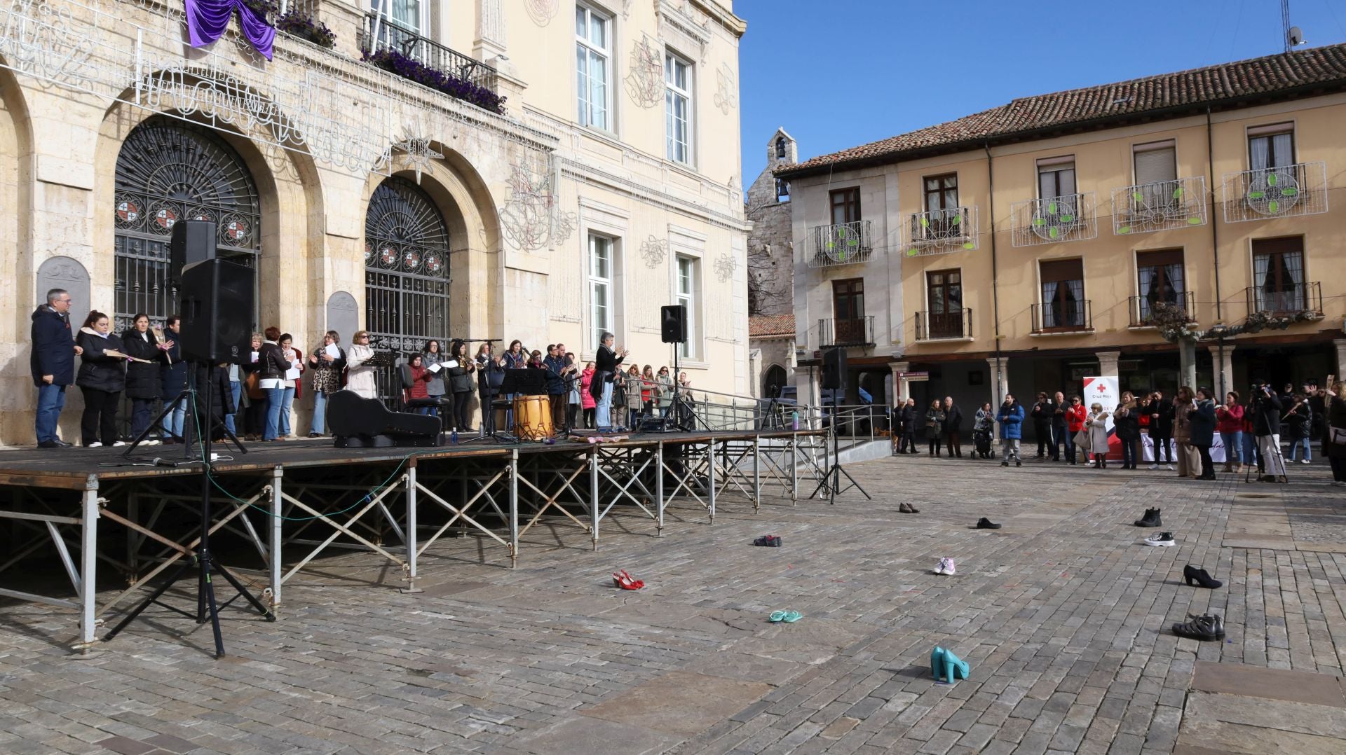 Así reclama Palencia el fin de la violencia contra las mujeres