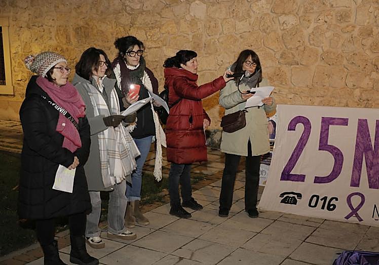 Lectura del manifiesto.