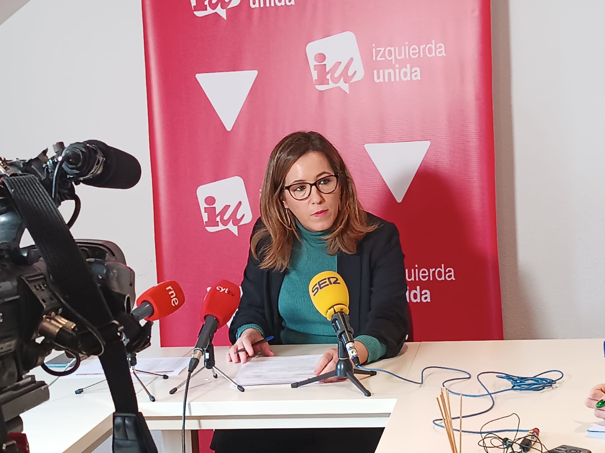 Ana Peñalosa, diputada de Izquierda Unida.