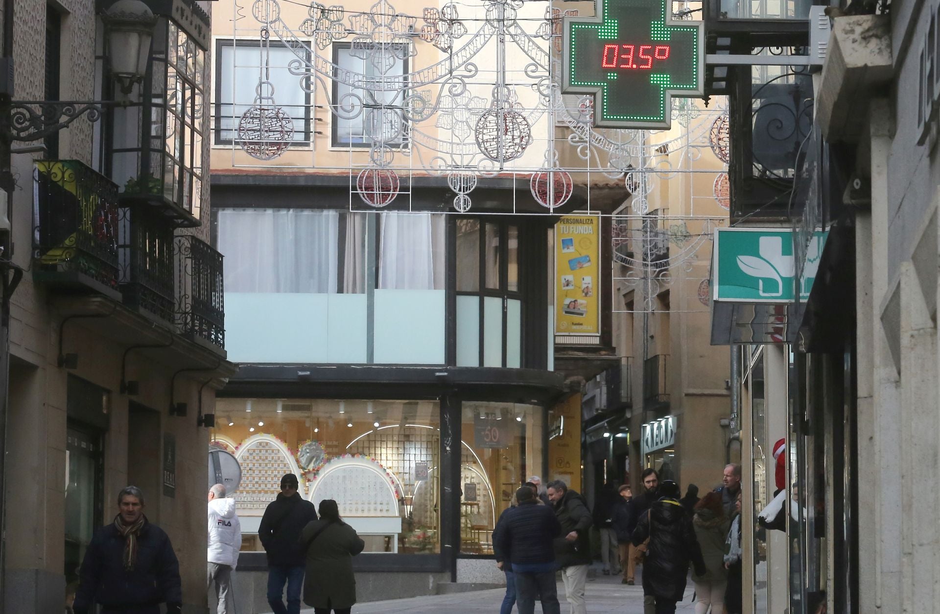 Mañana con temperaturas bajo cero en la provincia de Segovia