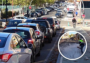 El corte anticipado de Juan Carlos I con Villabáñez atasca Pajarillos, San Isidro y Pilarica