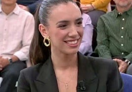 Rebeca Toribio en el plató de 'Y ahora Sonsoles'.