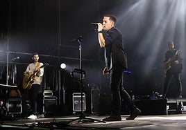 Maldita Nerea, en un concierto en Miranda de Ebro.